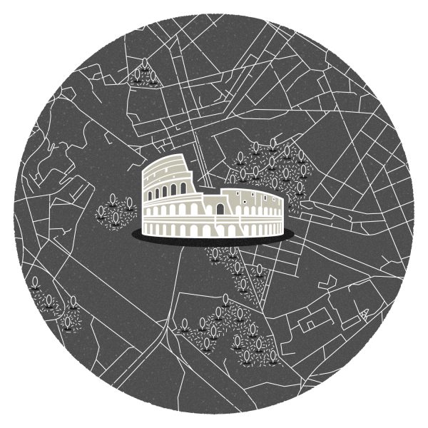 Colosseum in Rome, Italy