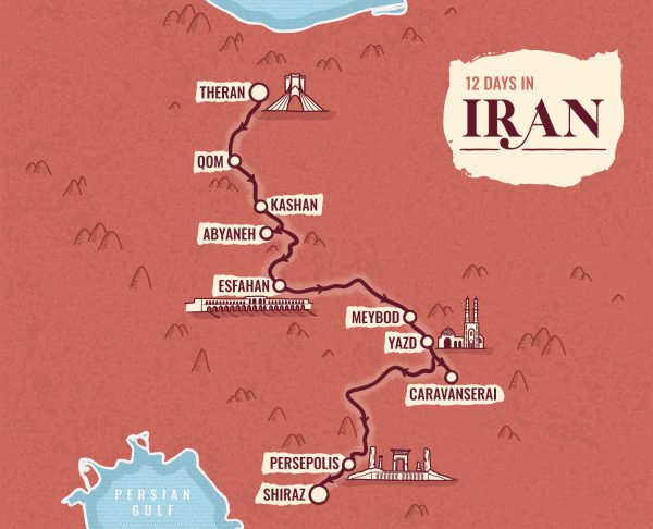Itinerary in Iran